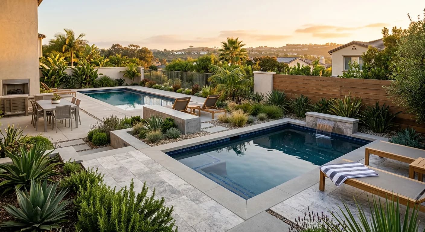 Plunge Pools vs. Traditional Pools: What Fits Best in Compact OC Backyards?